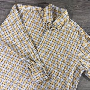 Peter Millar Casual Button Long Sleeve Shirt Size Large
